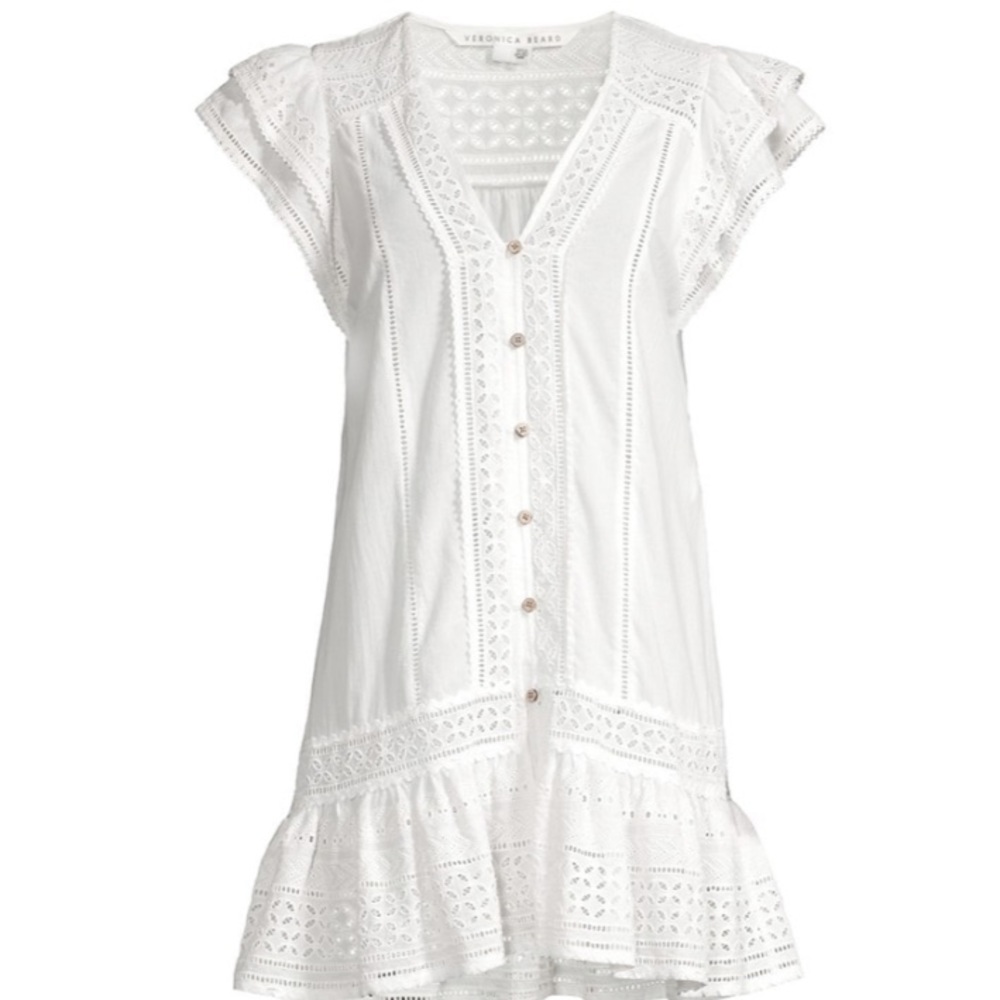 Veronica Beard
Lorraine Eyelet Cotton Mini Dress